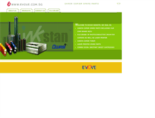 Tablet Screenshot of evove.com.sg